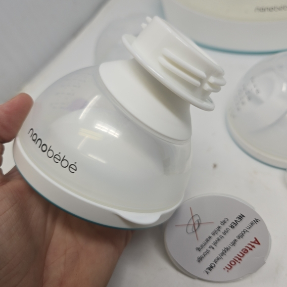 Nanobebe Baby Bottle Starter Set with Warmer & Pacifier Pumping Attachements - Picture 14 of 16